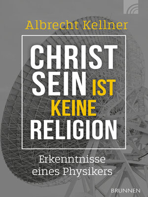 cover image of Christsein ist keine Religion